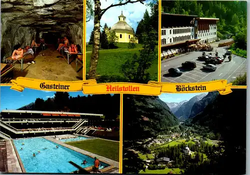 45031 - Salzburg - Böckstein , Bad Gastein , Gasteiner Heilstollen , Schwimmbad , Mehrbildkarte - nicht gelaufen