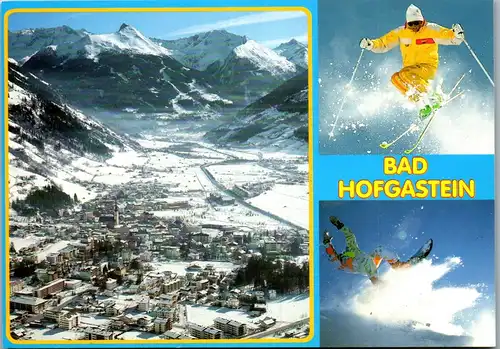 45045 - Salzburg - Bad Hofgastein , Panorama , Winter , Wintersport - nicht gelaufen