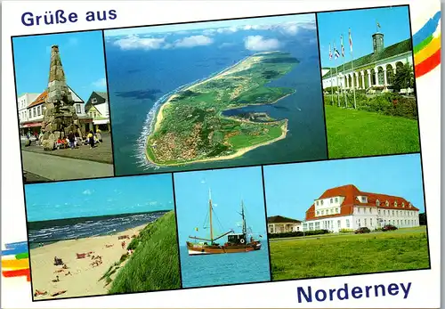 45088 - Deutschland - Norderney , Nordsee , Mehrbildkarte - nicht gelaufen