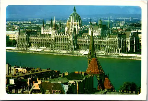 45091 - Ungarn - Budapest , Panorama - nicht gelaufen