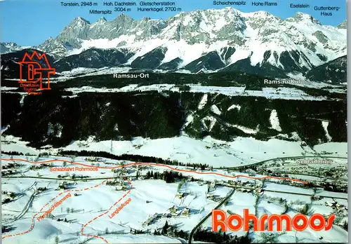 45109 - Steiermark - Schladming , Rohrmoos Hochwurzen , Ramsau , Kulm , Panorama - nicht gelaufen