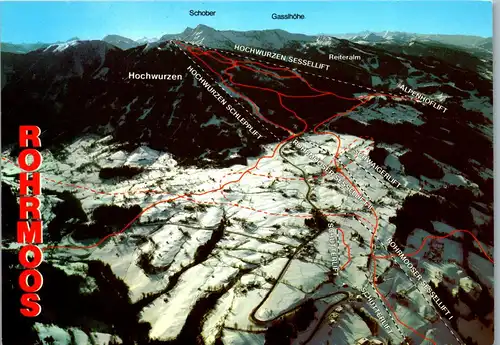 45111 - Steiermark - Schladming , Rohrmoos Hochwurzen , Panorama - nicht gelaufen