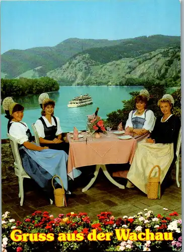 45127 - Niederösterreich - Wachau , Tracht - nicht gelaufen