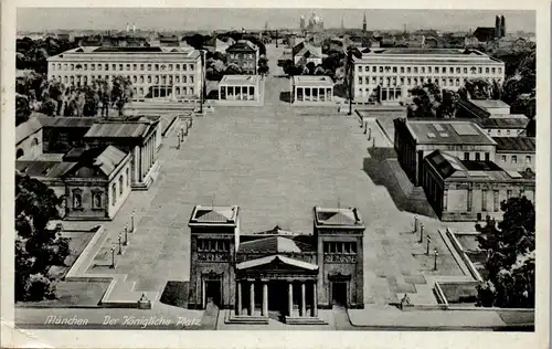45148 - Deutschland - München , Der Königliche Platz - gelaufen 1944
