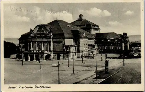 45153 - Deutschland - Kassel , Preußisches Staatstheater - nicht gelaufen 1945