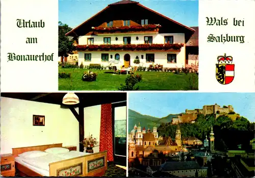 45166 - Salzburg - Wals , Urlaub am Bonauerhof , Inh. Fam. Götzinger - nicht gelaufen