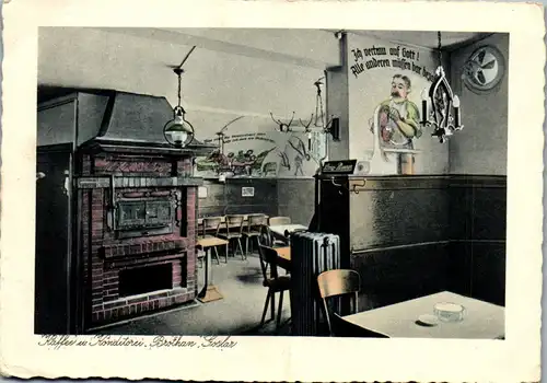 45178 - Deutschland - Goslar , Kaffee und Konditorei Brothan , Bratwurstglöckl , Feldpost - gelaufen 1943