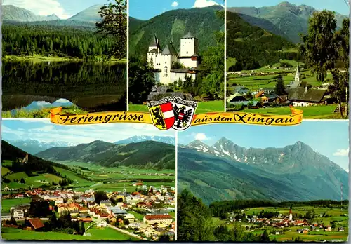 45179 - Salzburg - Lungau , Prebersee , Schloß Mauterndorf , Katschberg , Tamsweg , Mehrbildkarte - gelaufen