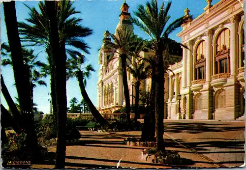 45182 - Monaco - Monte Carlo , Le Casino  - gelaufen 1955