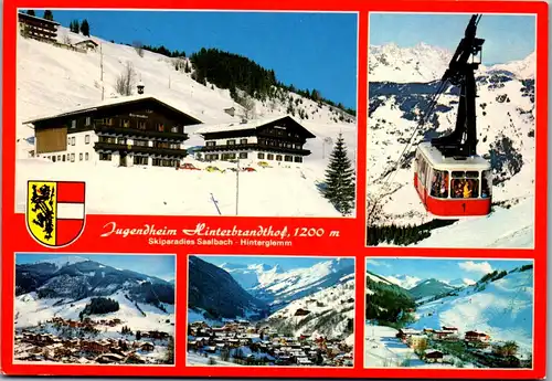 45238 - Salzburg - Saalbach Hinterglemm , Jugendheim Hinterbrandhof , Bes. J. Bründlinger - gelaufen