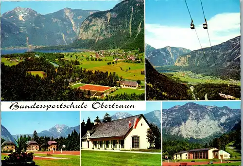 45257 - Oberösterreich - Obertraun , Bundessportschule , Dachsteinseilbahn , Panorama - gelaufen