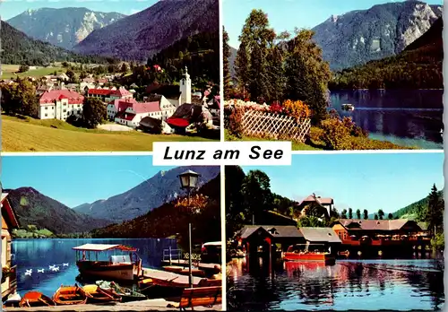 45325 - Niederösterreich - Lunz am See , mit Scheiblingstein , Mehrbildkarte - nicht gelaufen