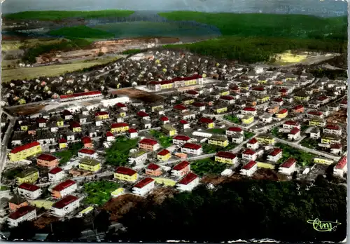 45381 - Frankreich - Stiring Wendel , Moselle , Vue Arienne , Cite Habsterdick - gelaufen 1960