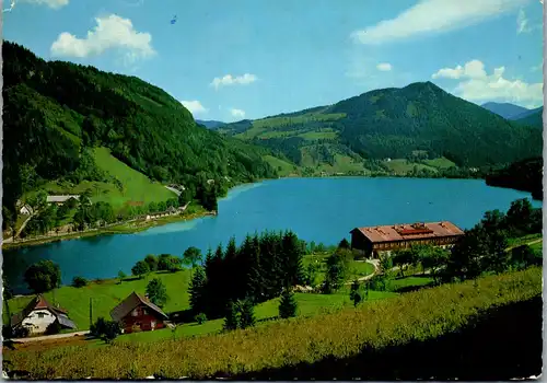 45538 - Niederösterreich - Lunz am See , Lunzersee , Jugendheim , Lunzer See - gelaufen 1967
