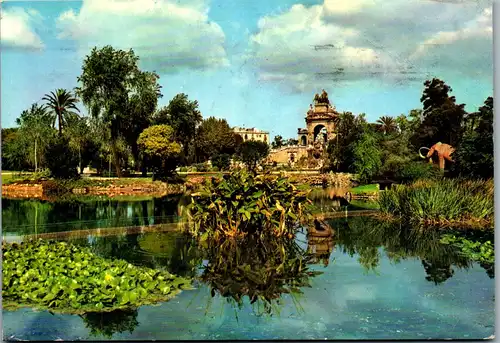 45543 - Spanien - Barcelona , Parque de la Ciudadela - gelaufen 1966