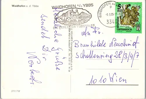 45562 - Niederösterreich - Waifhofen a. d. Ybbs , Mehrbildkarte - gelaufen 1995