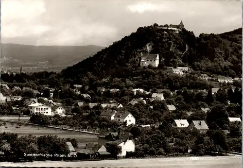 45564 - Niederösterreich - Pitten , Panorama - gelaufen