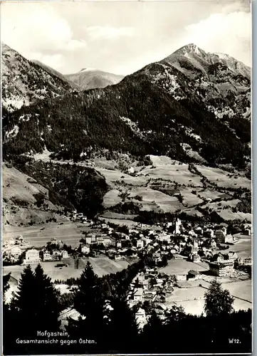 45565 - Salzburg - Bad Hofgastein , Gesamtansicht gegen Osten - gelaufen 1942