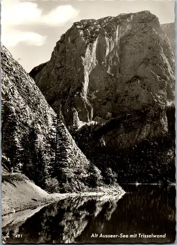 45566 - Steiermark - Alt Aussee , Alt Ausseersee mit Trisselwand - gelaufen