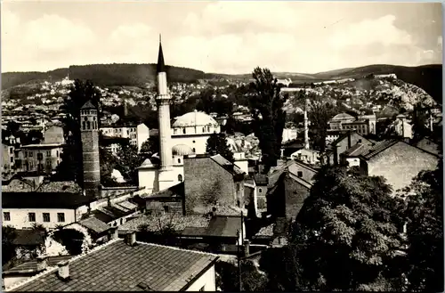 45572 - Bosnien Herzegovina - Sarajevo , Begova dzamija sa sahat kulom , Moschee , Mosque - nicht gelaufen