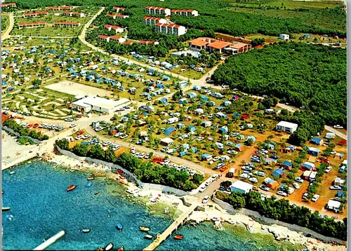 45587 - Kroatien - Konversada , FKK Camping , Panorama - gelaufen 1971