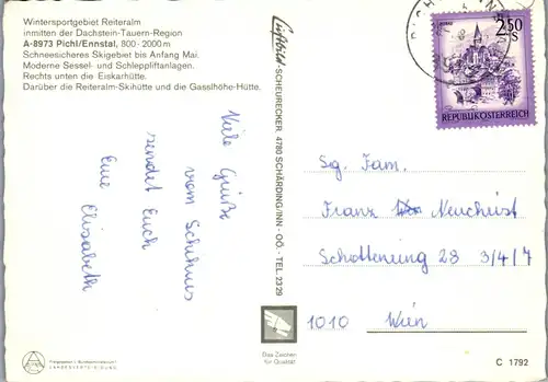 45603 - Steiermark - Pichl , Ennstal , Reiteralm , Winter , Ankogel , Sonnblick - gelaufen
