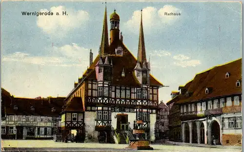 45631 - Deutschland - Wernigerode , Rathaus - nicht gelaufen