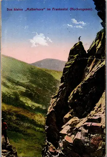 45694 - Frankreich - Frankental , Frankenthal , Das kleine Matterhorn , Hochvogesen , Vogesen - gelaufen 1927