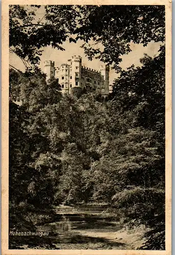45696 - Deutschland - Schwangau , Schloß Hohenschwangau - gelaufen 1942