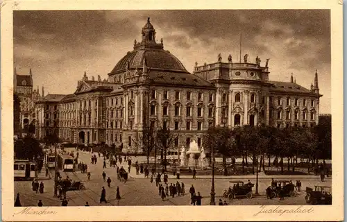 45717 - Deutschland - München , Justizpalast - gelaufen 1928