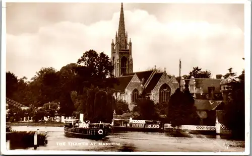 45741 - Großbritannien - Marlow , The Thames at Marlow - gelaufen