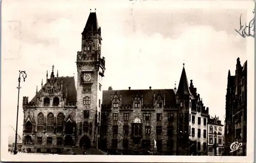 45746 - Deutschland - Saarbrücken , Rathaus - gelaufen 1957