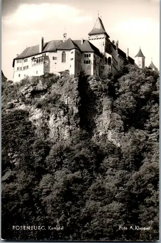 45758 - Niederösterreich - Rosenburg Kamptal , Rosenburg - nicht gelaufen