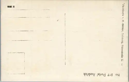 45765 - Salzburg - Werfen , Eisriesenwelt , Portal Ausblick - nicht gelaufen