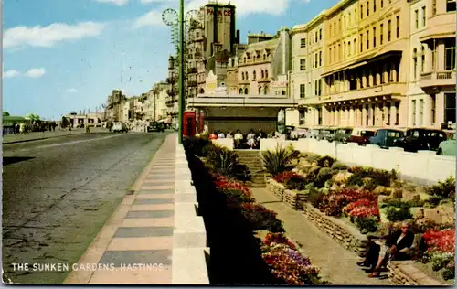 45774 - Großbritannien - Hastings , The Sunken Gardens - gelaufen