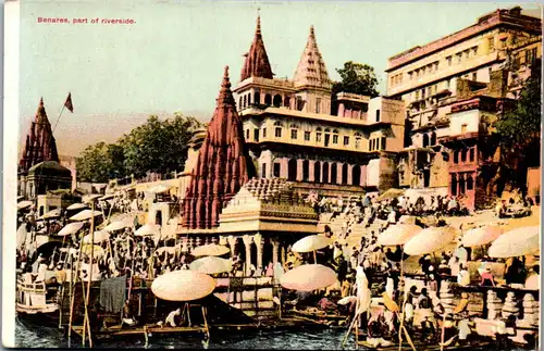 45790 - Indien - Benares , Varanasi , Part of Riverside - nicht gelaufen