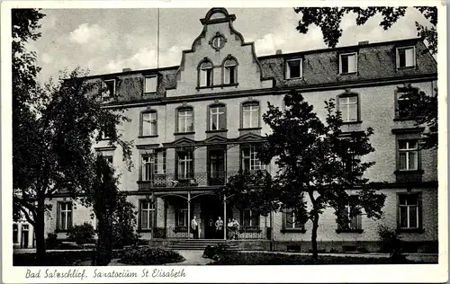 45805 - Deutschland - Bad Salzschlirf , Sanatorium St. Elisabeth - gelaufen 1955