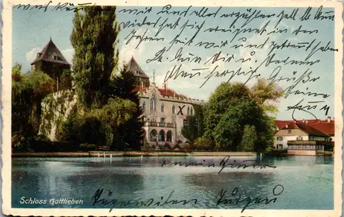 45812 - Schweiz - Gottlieben , Schloss Gottlieben - gelaufen 1933