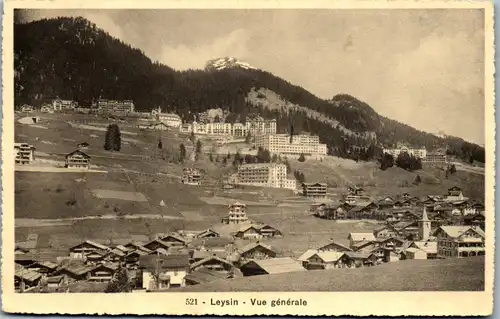 45813 - Schweiz - Leysin , Vue Generale - nicht gelaufen