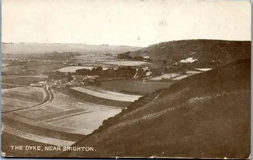 45822 - Großbritannien - Brighton , The Dyke - gelaufen 1923