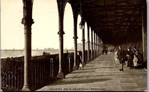 45859 - Großbritannien - Kemptown , Brighton , Madeira Walk - gelaufen 1920