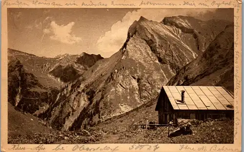 45902 - Deutschland - Oberstdorf , Kaiseralpe , Kaiser Alpe - gelaufen 1924