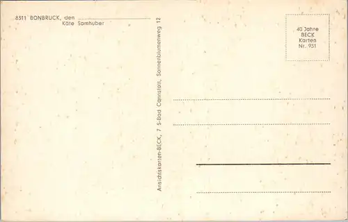 45921 - Deutschland - Bonbruck , Mehrbildkarte - nicht gelaufen