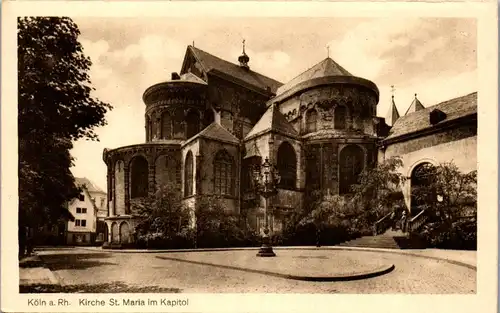 45948 - Deutschland - Köln am Rhein , Lirche St. Maria im Kapitol - nicht gelaufen
