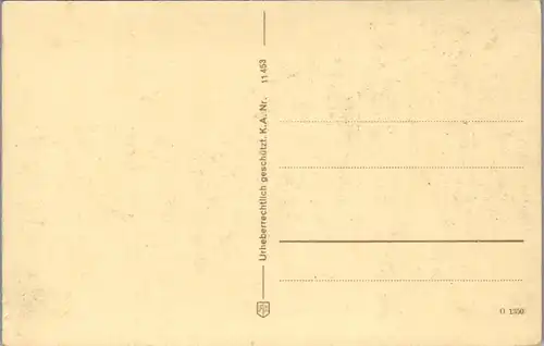 45954 - Deutschland - Karlsruhe , Hauptpost mit Grenadierdenkmal , Post - nicht gelaufen