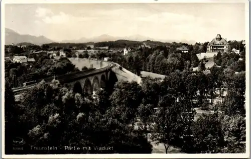 45967 - Deutschland - Traunstein , Partie mit Viadukt - gelaufen