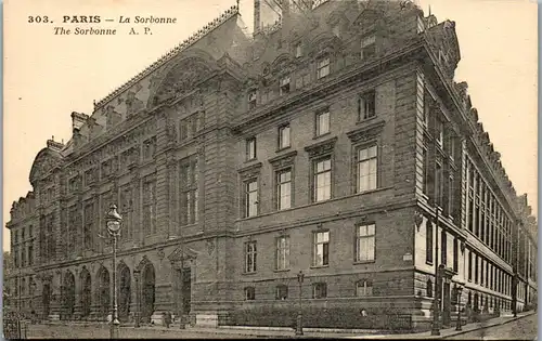 45980 - Frankreich - Paris , La Sorbonne - nicht gelaufen