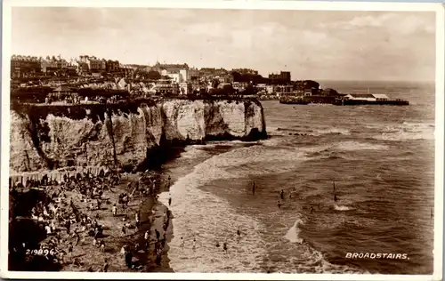 45999 - Großbritannien - Broadstairs , Panorama - gelaufen 1938