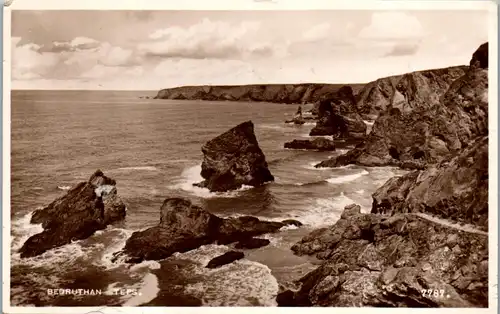 46000 - Großbritannien - Bedruthan Steps , Klippen - gelaufen 1951