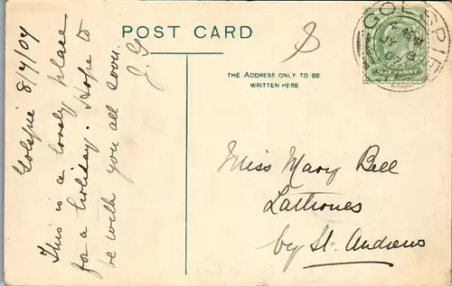 46029 - Schottland - Golspie , Dunrobin Castle from the West - gelaufen 1907